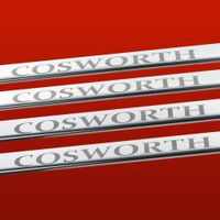 Listwa progowa MERCEDES C W201 190E COSWORTH Stal nierdzewna 304 połysk 4sz