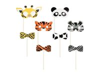 Rekwizyty do zdjęć, Zwierzątka, 8 szt.