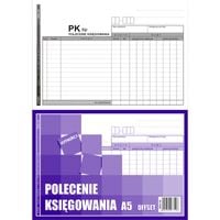 DRUK POLECENIE KSIĘGOWANIA 729 A5 EMEKO