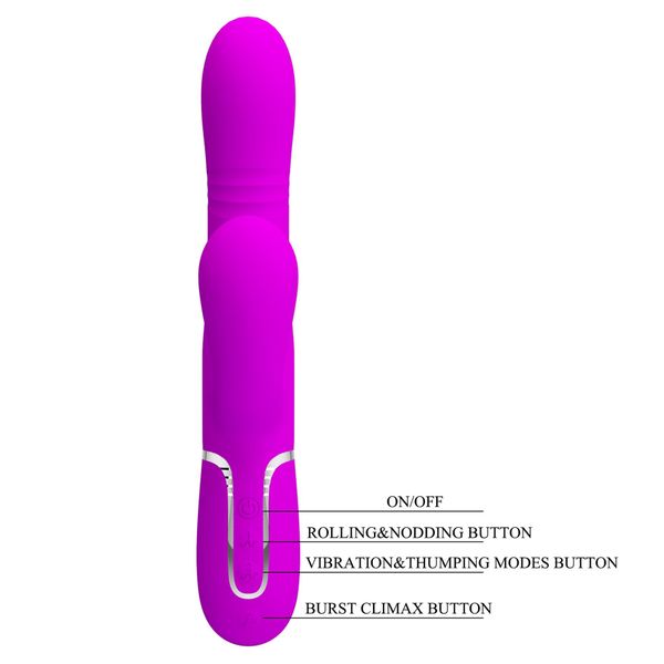 Pretty Love - Mariana Purple, 7 Vibration Functions 7 Thrusting Settings, zdjęcie 10