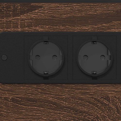 Stolik nocny Brązowy dąb 41.5 x 26 x 60.5 cm na Arena.pl