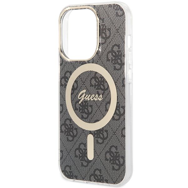 Etui Guess do iPhone 15 Pro, Czarny, MagSafe zdjęcie 5