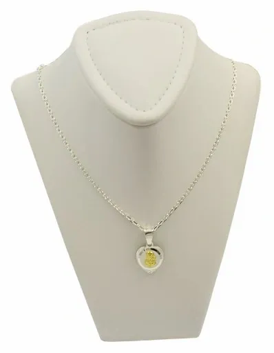 Łańcuszek Srebrny Ankier Diamentowany z Medalikiem Serduszko Grawer Gratis zdjęcie 11