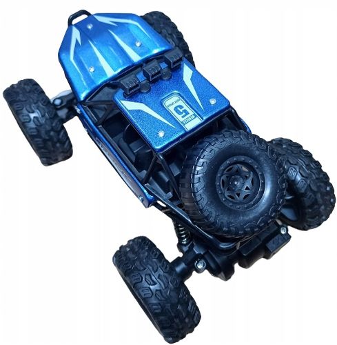 Autko Zdalnie Sterowane MONSTER TRUCK METAL LED dla Dzieci samochód RC auto na Arena.pl