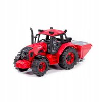 ZABAWKA TRAKTOR czerwony dla DZIECI Belarus 26 x 12 x 15 cm WADER POLESIE