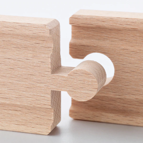 Drewniane tory szyny IKEA kolejka 50 elementów na Arena.pl