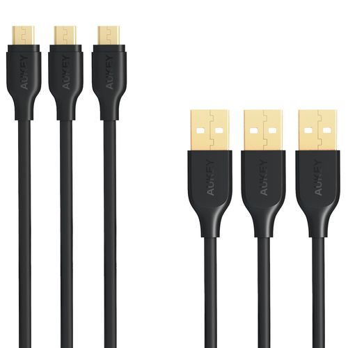 AUKEY CB-MD3 zestaw kabli Quick Charge micro USB (3-pack) na Arena.pl