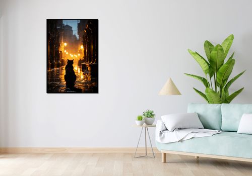 Plakat 68x98cm Samotna Wędrowczyni na Arena.pl