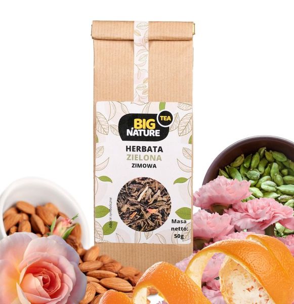 Herbata zielona ZIMOWA 50g - BIG NATURE zdjęcie 1