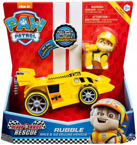 PSI PATROL RUBBLE FIGURKA + POJAZD NAPĘD DŹWIĘK na Arena.pl