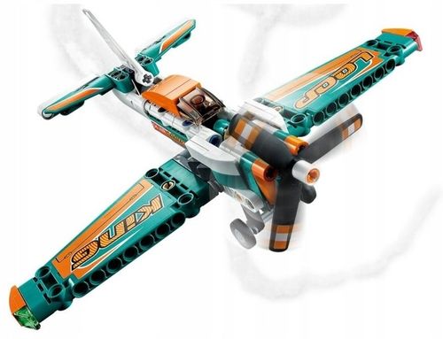 LEGO TECHNIC 42117 SAMOLOT WYŚCIGOWY LUB KASKADERSKI LOTNISKO 2w1 na Arena.pl