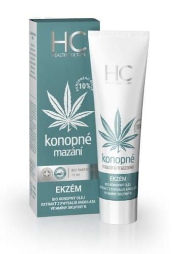 Konopna maść na egzemę - HC MedicProgress - 75 ml zdjęcie 1