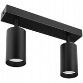 LAMPA SUFITOWA LED CZARNY MAT ALUMINIUM 35W GU10