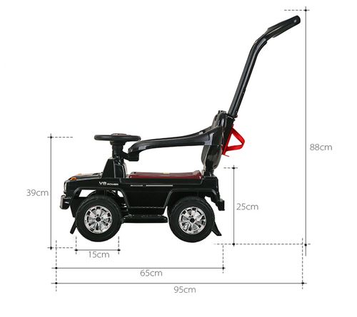 duży jeździk chodzik pchacz  auto samochód 4 w 1 ciche koła na Arena.pl