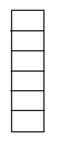 Meble TENUS Regał TR2D50 na Arena.pl