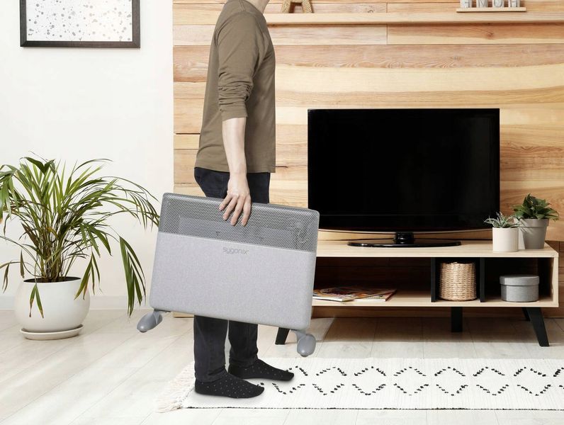 Grzejnik elektryczny stojący ścienny APLIKACJA WiFi BT piecyk 2000W Timer zdjęcie 4