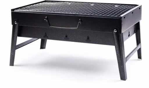 Grill węglowy Turystyczny Składany 43 x 29cm B1514 zdjęcie 3