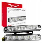 Światła do jazdy dziennej DRL 507HP 12/24V AMIO 01523