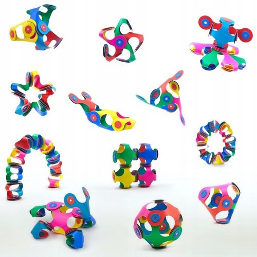 Clixo CL-5997 Klocki konstrukcyjne magnetyczne Tiny & Mighty przestrzenne na Arena.pl