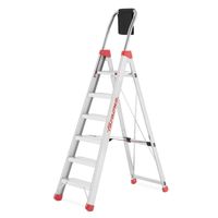Drabina magazynowa wolnostojąca 6 stopniowa FARAONE DOMUS 6 - 3,31 m