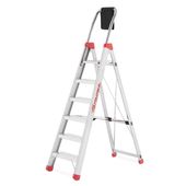 Drabina magazynowa wolnostojąca 6 stopniowa FARAONE DOMUS 6 - 3,31 m