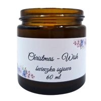 Ręcznie Robiona Świeczka Sojowa 60 ml Christmas Wish
