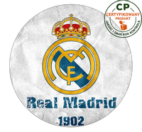 Opłatek na tort Real Madryt