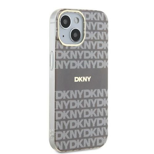 Etui DKNY do iPhone 15, iPhone 14, iPhone 13, Beżowy, MagSafe na Arena.pl