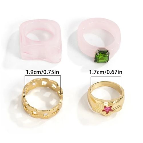 Zestaw Pierścionków 4W1 Kws21 na Arena.pl