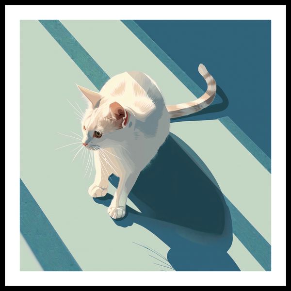 Plakat 50x50cm Kocia Persona zdjęcie 3