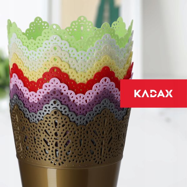 DONICZKA DONICA NA KWIATY OSŁONKA 14,5CM KOLORY zdjęcie 3