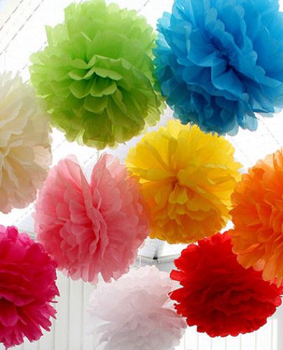 29012 pompon bibuła 50cm zdjęcie 5