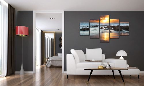 Obraz 125X70 Wschód Słońca Nad Oceanem na Arena.pl