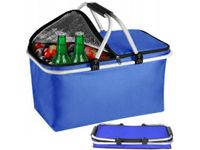 Kosz koszyk piknikowy składany termiczny na zakupy