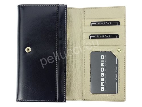 Portfel damski skórzany PELLUCCI N114 Czarny na Arena.pl