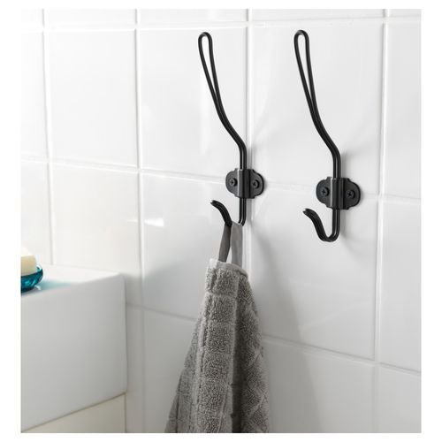 IKEA SVARTSJON Haczyk pojedyńczy, czarny na Arena.pl