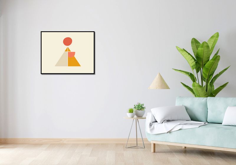 Plakat 76x60,5cm Piramida Równowagi zdjęcie 4