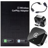 CarPlay Android Auto adapter Plug&Play bezprzewodowy moduł USB iOS