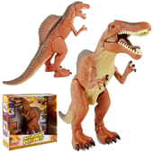 Duży Dinozaur Na Baterie Ryczy Tyranozaur