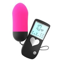 jajeczko dopochwowe z wibracjami i pilotem cry baby pink