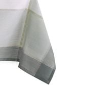 Obrus LAVAL 140x400 Biały + Niebieski AmeliaHome