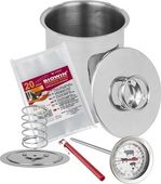 SET Szynkowar 1,5kg + termometr + worki 20szt