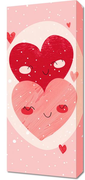Obraz 30x70cm Ciepło Serca zdjęcie 1