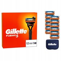 Gillette Fusion5, Wkłady wymienne do maszynki, 12 sztuk