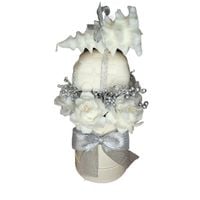 Candle Box Stroik Świece Ozdoba Prezent Święta Dekoracja Choinka Auto