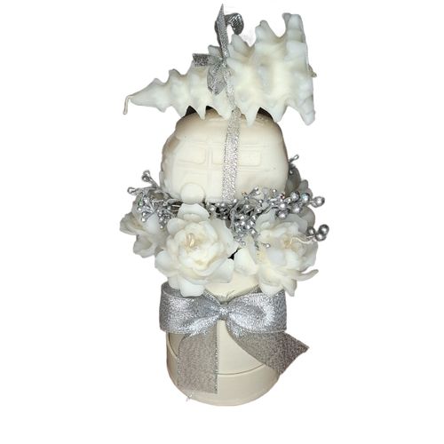 Candle Box Stroik Świece Ozdoba Prezent Święta Dekoracja Choinka Auto na Arena.pl