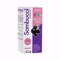Sambucol Kids płyn 120 ml Syrop dla dzieci powyżej 3 roku życia