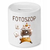 Skarbonka Dla Fotografa Fotoszop Prezent Z Nadrukiem Ze Zdjęciem