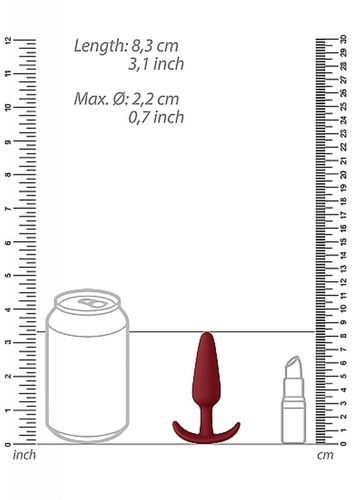 slim butt plug   red na Arena.pl