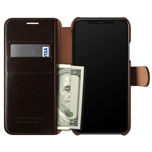 ETUI VRS DESIGN LAYERED DANDY Apple iPhone X - BROWN na Arena.pl